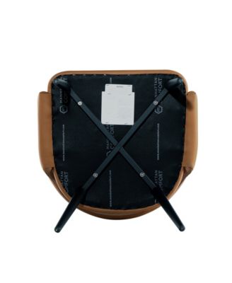 Tremont Leatherette Upholstered Dining Armchair