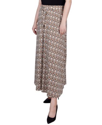 Petite Ring Midi-Length Skirt