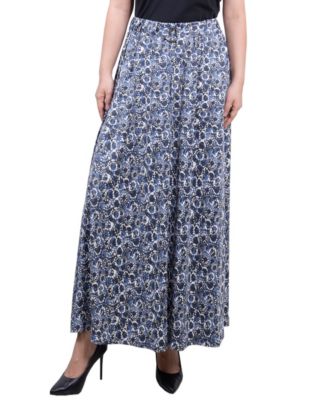 Petite Ring Midi-Length Skirt