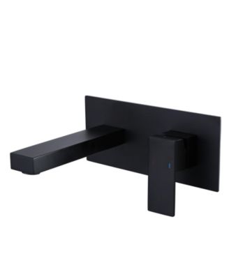 Single-Handle Wall Mount Bathroom Faucet