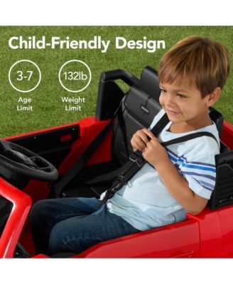 Kids 24V Ride On Truck Officially Licensed Ford Lightning w/ Remote, LED Lights, 2 Speeds