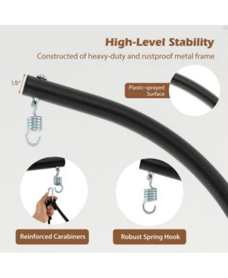 Hanging Swing Hammock Chair Porch Swing with Stand