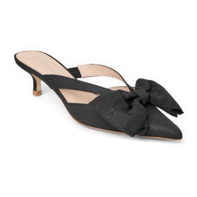 Cynthia Bow Mule - Fabric