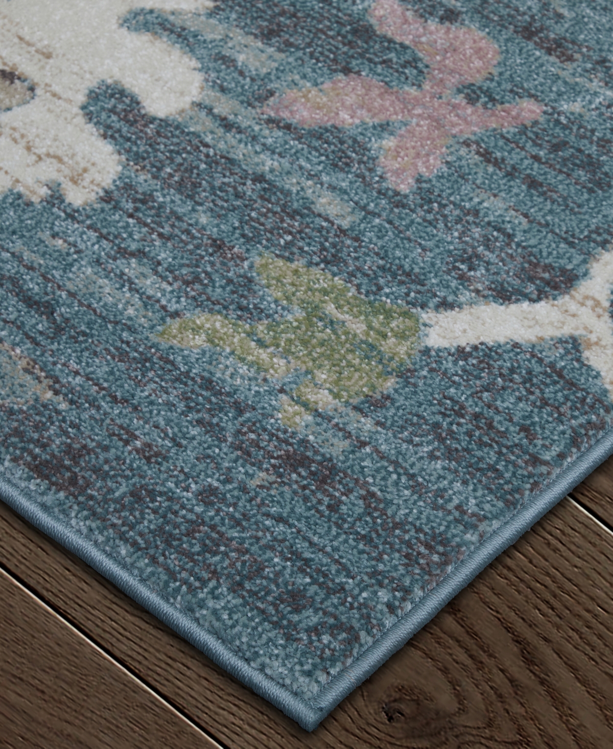 Feizy Dartmouth 39qmf 6'4"x9'2" Area Rug In Blue