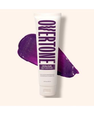 Overtone Color Depositing Daily Conditioner - 4.5 oz Tube - Royal plum