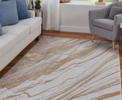 Aura 39LLF 6'7"x9'6" Area Rug