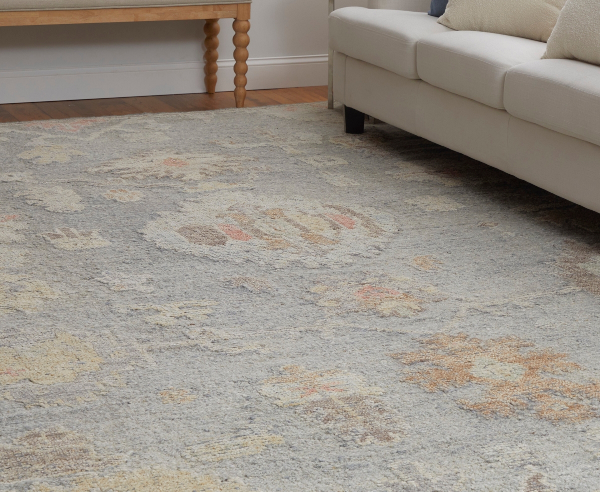 Feizy Grafton 69fmf 3'6"x5'6" Area Rug In Gray