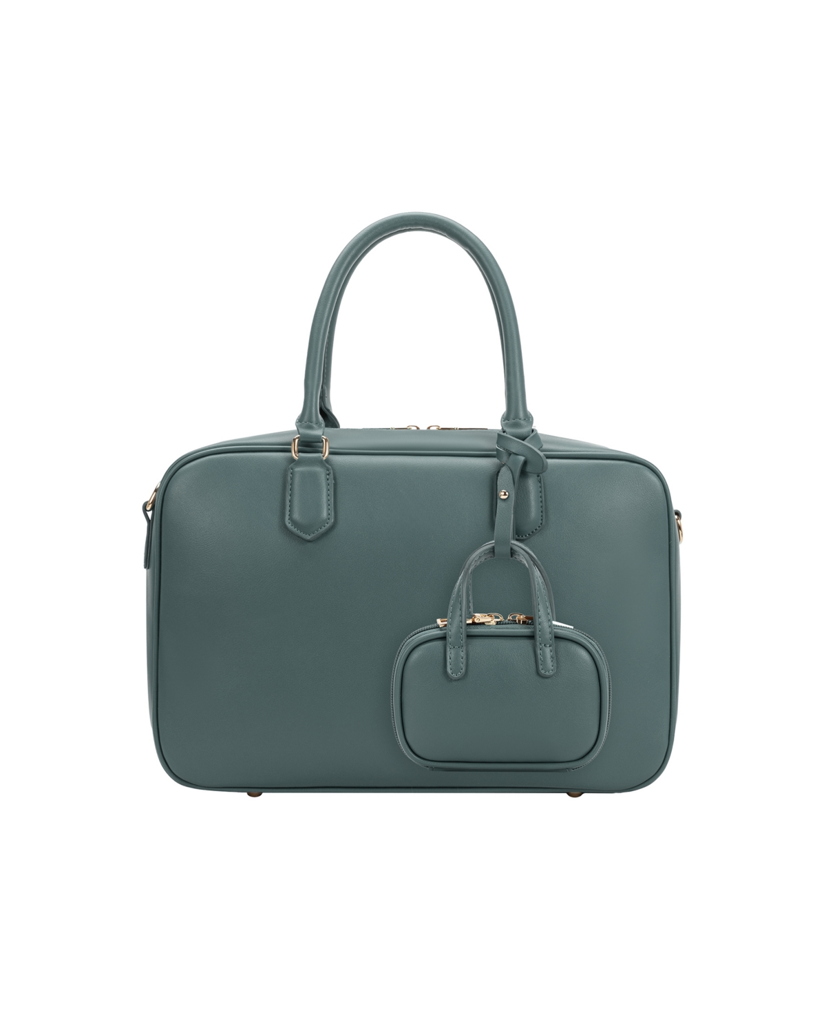 Melie Bianco Natasha Medium Top Handle Bag In Blue