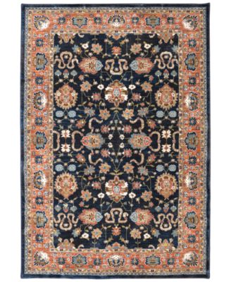 Karastan - Spice Market Zargos Sapphire 3'5" x 5'5" Area Rug