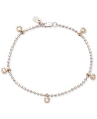 Lauren Ralph Lauren - Cubic Zirconia Sterling Silver Flex Bracelet