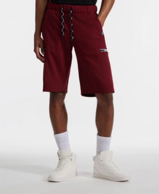 Men's Stitched Pockets Fleece Shorts