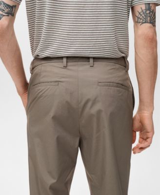 Men's Slim-Fit Cotton Pants
