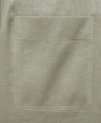 Men's Linen Lightweight Overshirt