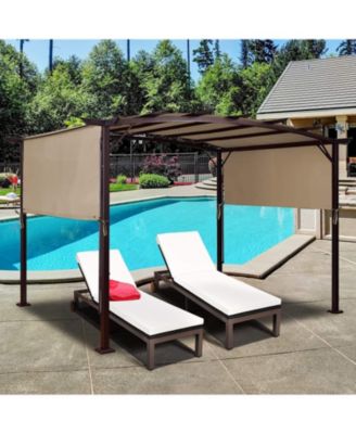 Outdoor Canopy Shade Cover with Copper Grommets & 4 Straps