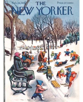 Sledding in the Park 500 Piece Puzzle