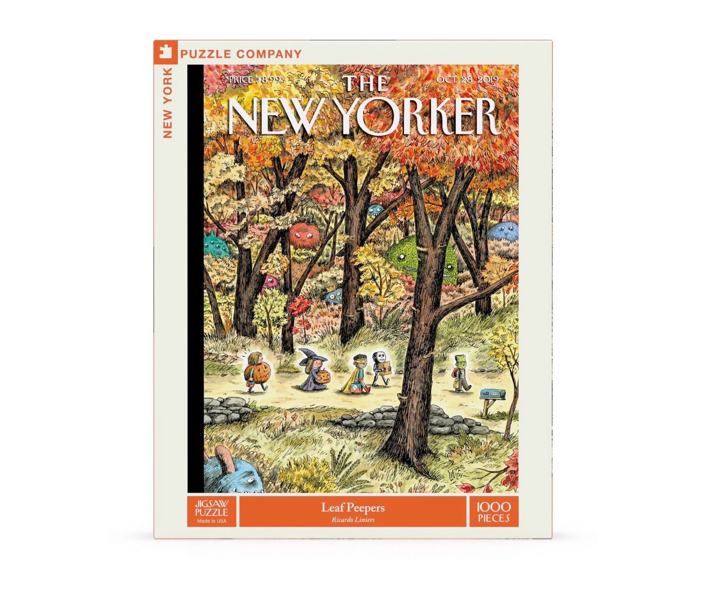 Детский пазл New York Puzzle Company Leaf Peepers 1000 Piece Puzzle — фото 1