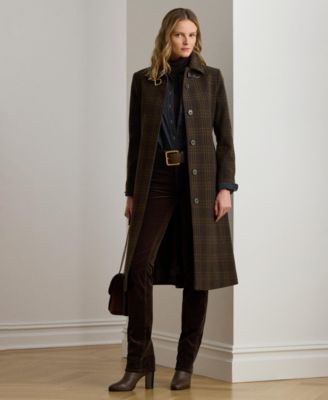 Lauren Ralph Lauren - Women's Belted Single-Breasted Wool Coat