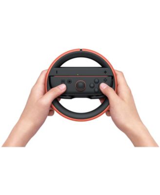 Switch 2 Mario Kart World with Joy-Con 2 Blue/Red Controllers and Wheel Bundle