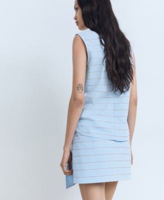 Women's Striped Cotton Blouse