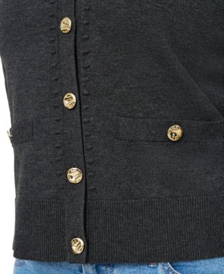 Women's V-Neck 3/4-Sleeve Cardigan 