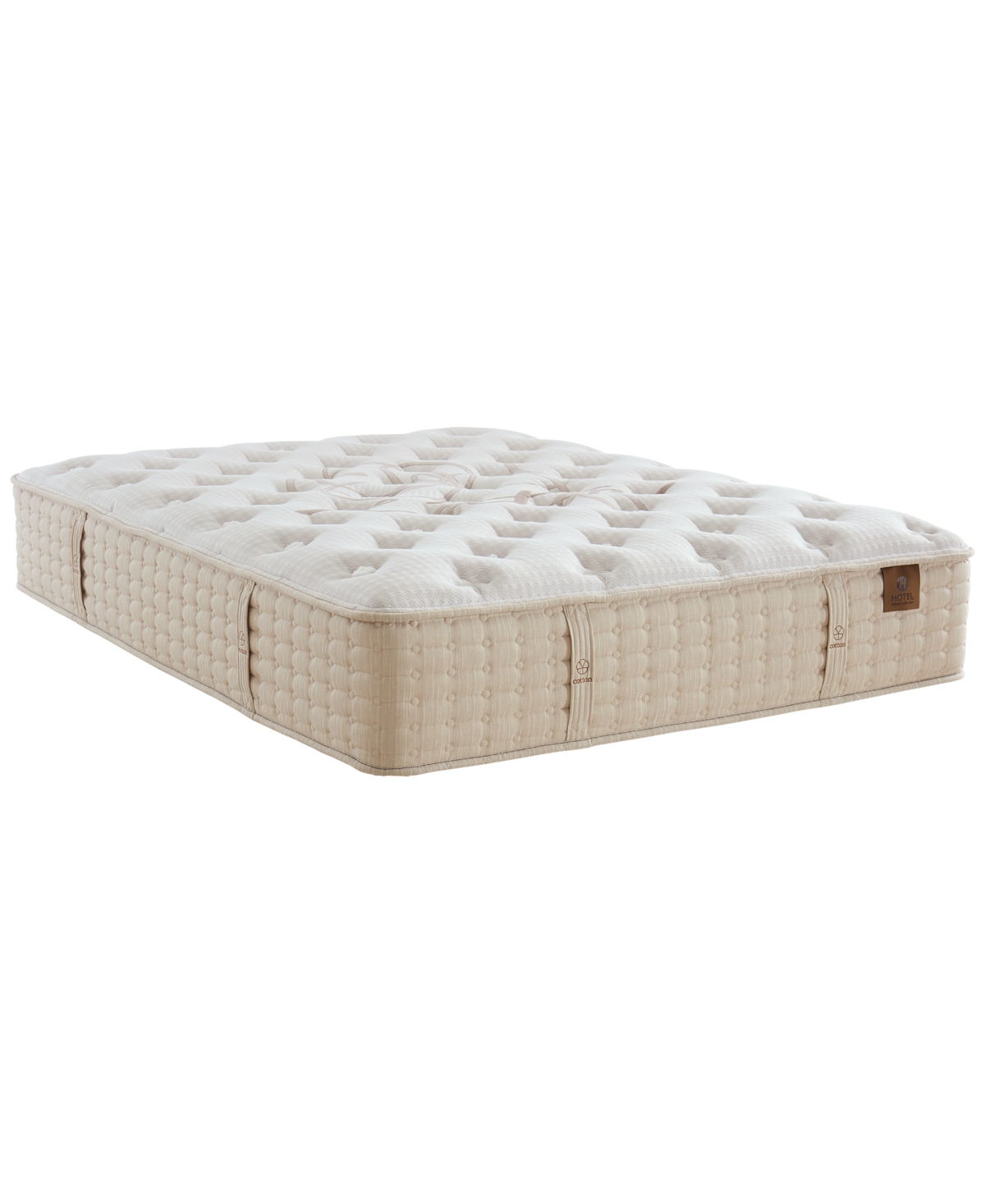 Hotel Natural Collection By King Koil Iris 14" Firm Tight Top Mattress, Queen, Exclusively At Macy's In Transparent