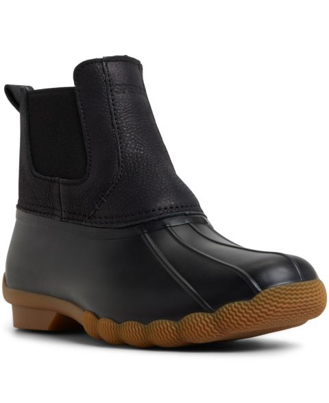 Женские ботинки Sperry Saltwater Chelsea Duck Ankle, цвет: Чёрный