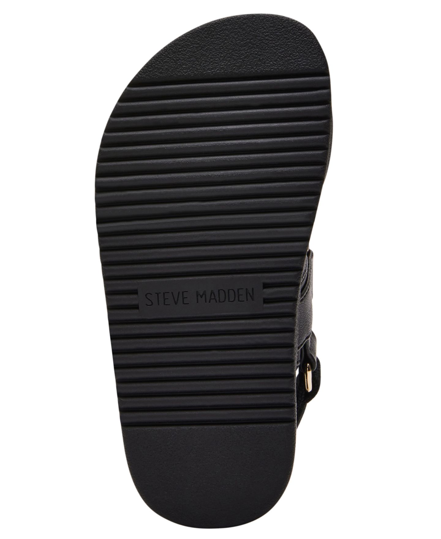 Сандалии Steve Madden T-Mona Footbed Sandals для девочек, цвет: Чёрный — фото 5