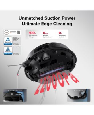 - Saros Z70 Robot Vacuum &amp; Mop, OmniGrip Arm, 22,000Pa Suction, 3.14&amp;#x22; Ultra Slim, Obstacle Avoidance, AdaptiLift Chassis - Silver