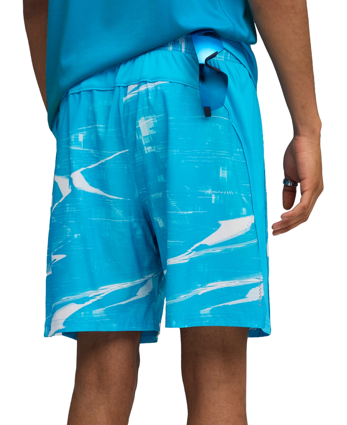 Puma Men's Run Velocity 7" Shorts In Blue