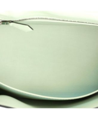 Pre-Owned Hermes Kelly 25 Handbag Green Swift with Palladium Hardware