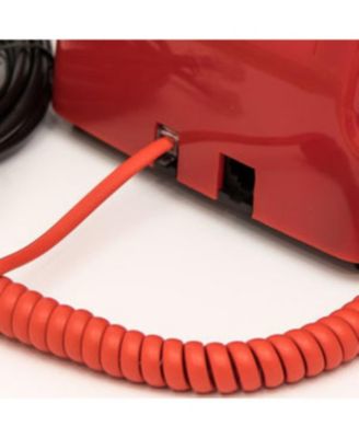 Retro GPO746RRD 746 Desktop Rotary Dial Telephone - Red