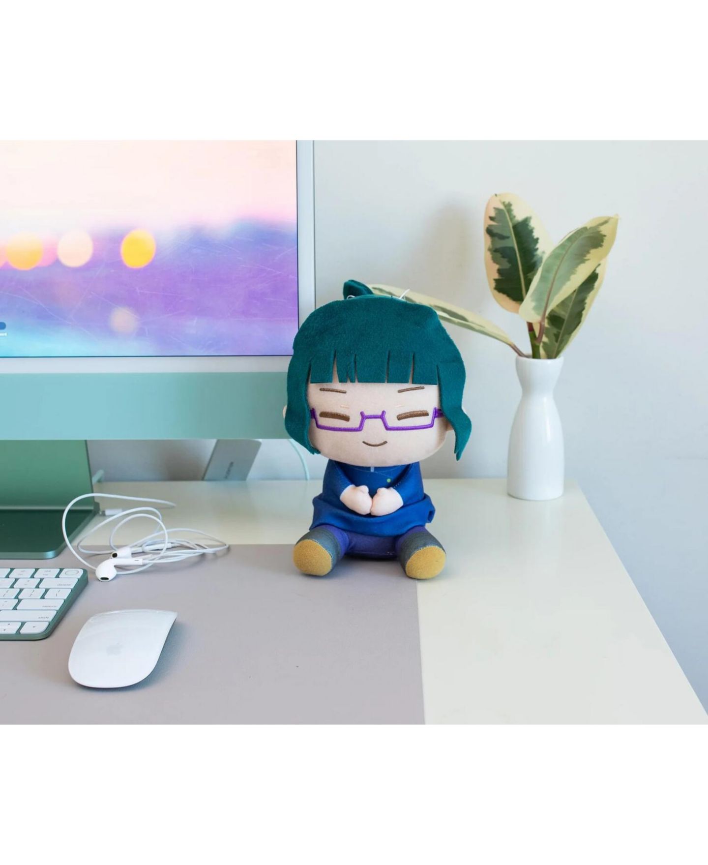 Детская мягкая игрушка Banpresto Jujutsu Kaisen Maki Zenin Collectible 5.3" Plush — фото 3