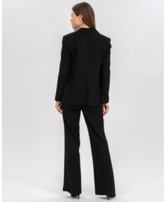 Maternity Tailored Linen Mix Textured Harper Blazer