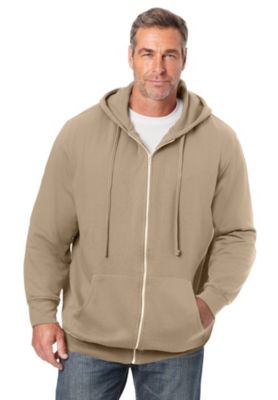 Men's Fleece Zip-Front Hoodie
