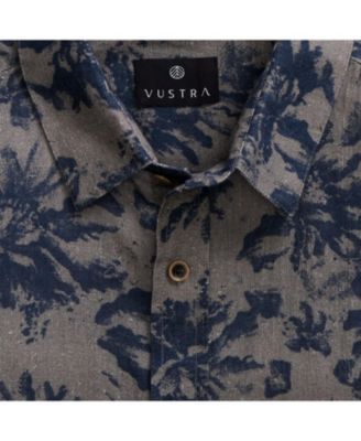 Men's Maui Oasis Printed Linen Shirt
