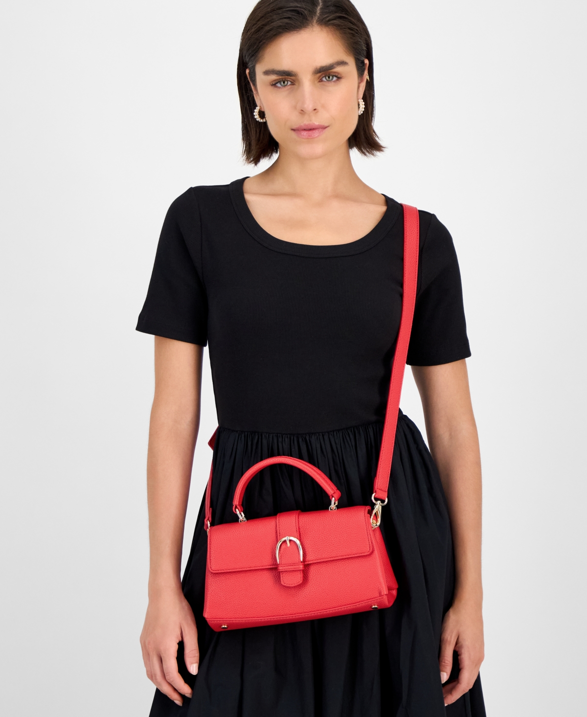 On 34th Kristt Small Top Handle Bag, Exclusively At Macy's In Red