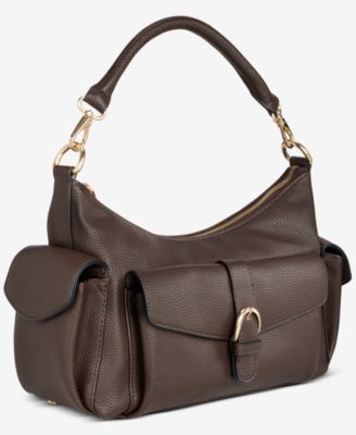 Jynna Medium Solid Shoulder Bag, Exclusively at Macy's
