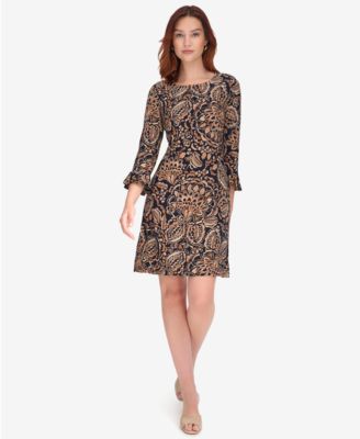 Tommy Hilfiger - Women's Long-Sleeve Jersey Shift Dress