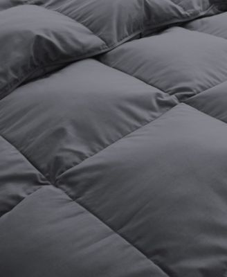 All Season White Goose Down Fiber Comforter, King