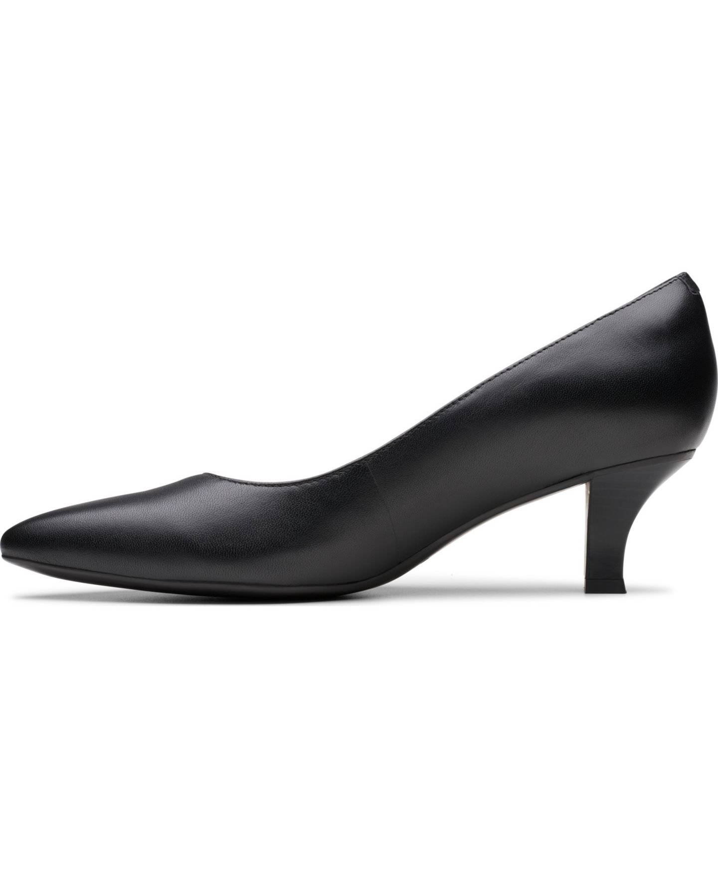 Женские туфли Clarks Collection Kepley Vine Pumps, цвет: Чёрный кожаный — фото 6