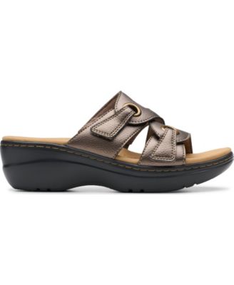 Merliah2 Cove Casual Leather Wedge Sandals