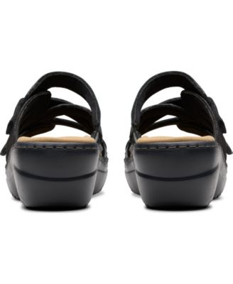 Merliah2 Cove Casual Leather Wedge Sandals