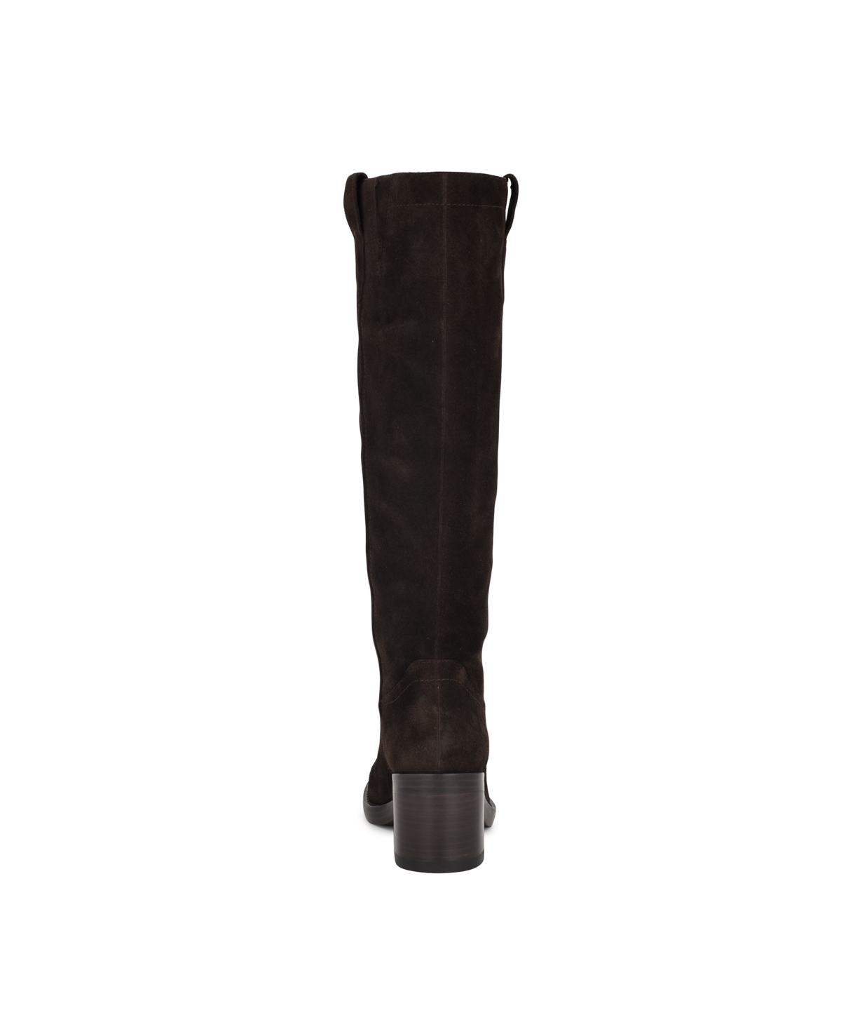 Nine West Women's Hecee Tall Block Heel Boots In Brown