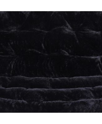 EMMA + OLIVER Double Steel Janey Folding Saucer Chair and Ottoman