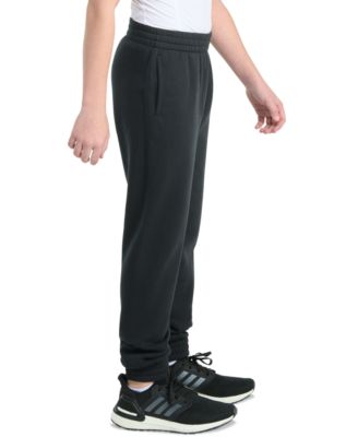 Big Boys Elastic-Waistband Essential Big Logo Fleece Jogger Pants 	