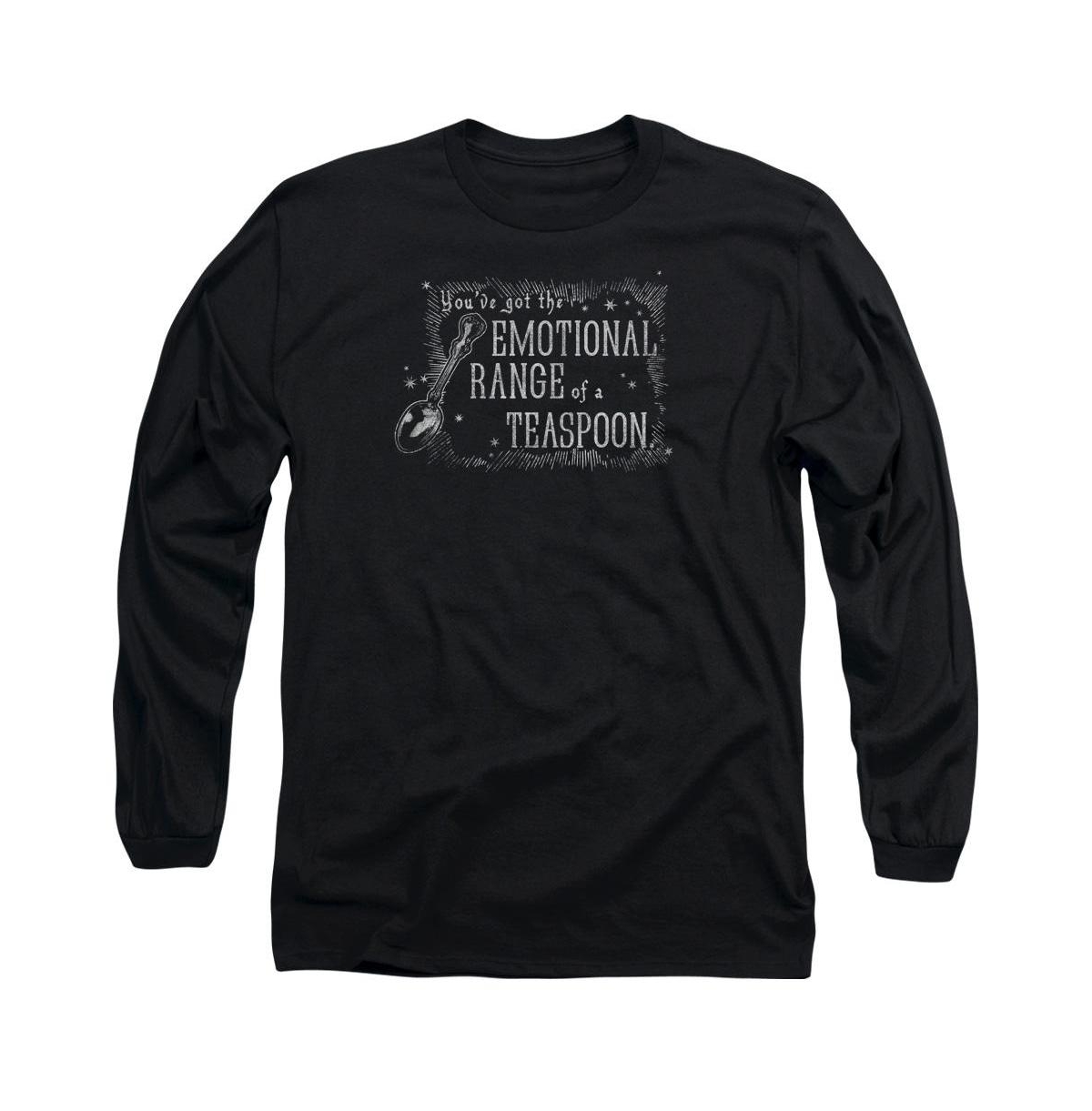 Men's Order Of Pheonix/Teaspoon Long Sleeve Adult Tee / T-Shirt - Black
