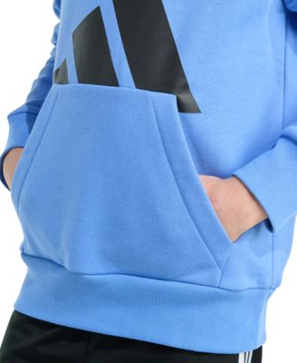 Big Boys 8-20 Long-Sleeve Essential Big Logo Fleece Pullover Hoodie	