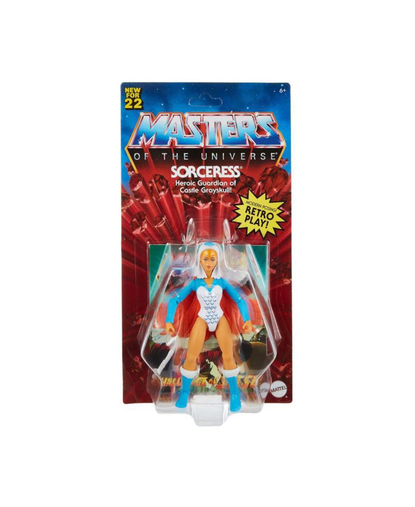 Детская фигурка Mattel Masters of the Universe Sorceress Origins 5.75" Action Figure, Ages 6+ — фото 1