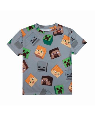 Big Boys Creepers And Character Heads Crew Neck Short Sleeve 4pk Tees-XL