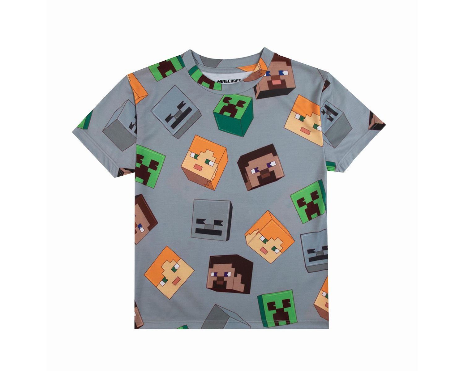 Big Boys Creepers And Character Heads Crew Neck Short Sleeve 4pk Tees-XL